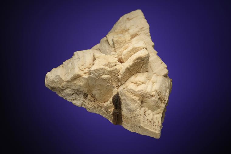 MICROCLINE (Baveno twin) with QUARTZ var. Smoky