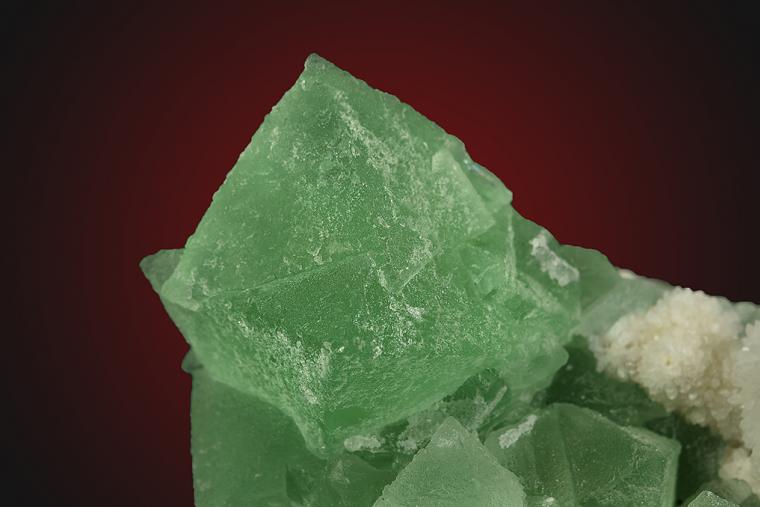 FLUORITE with QUARTZ