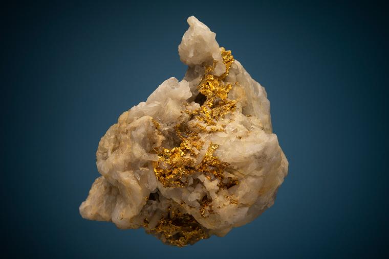 GOLD on QUARTZ