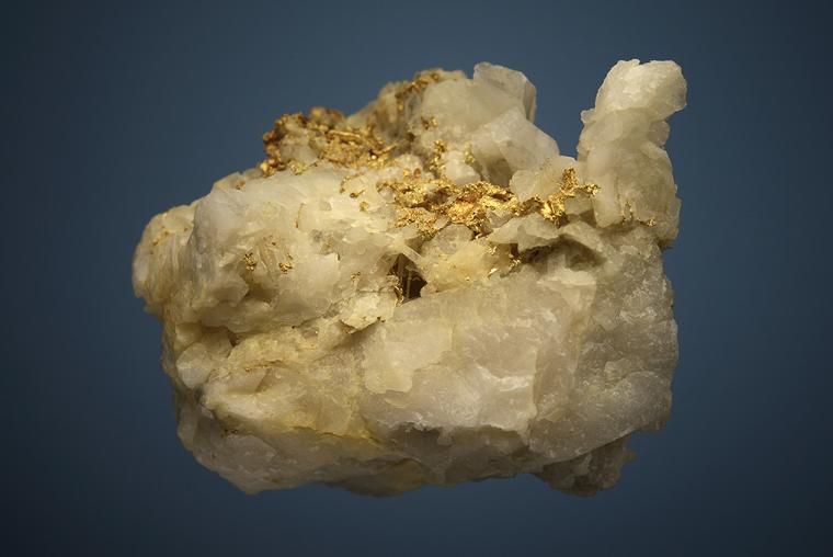 GOLD on QUARTZ