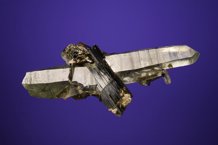 EPIDOTE on QUARTZ