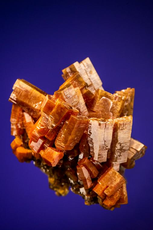 VANADINITE with CALCITE
