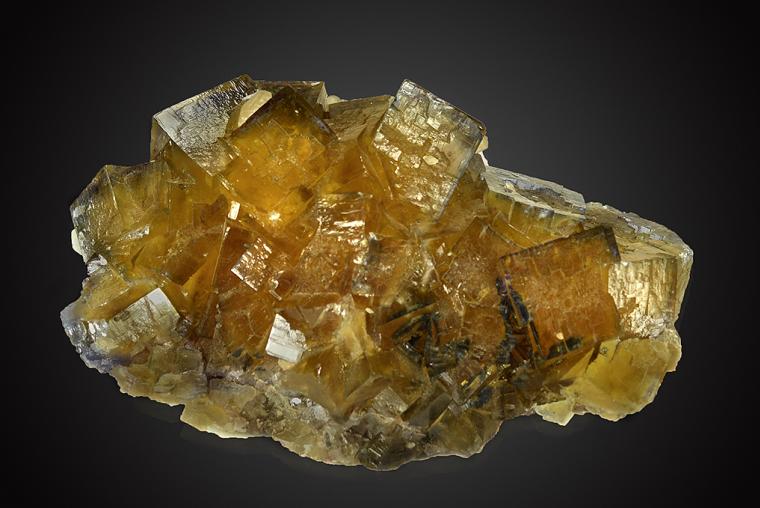 FLUORITE with CALCITE