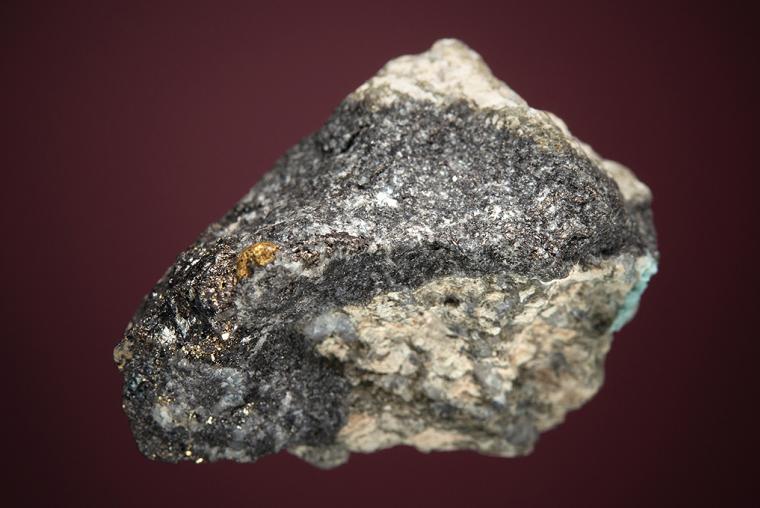 HESSITE with PETZITE, COLORADOITE and GOLD