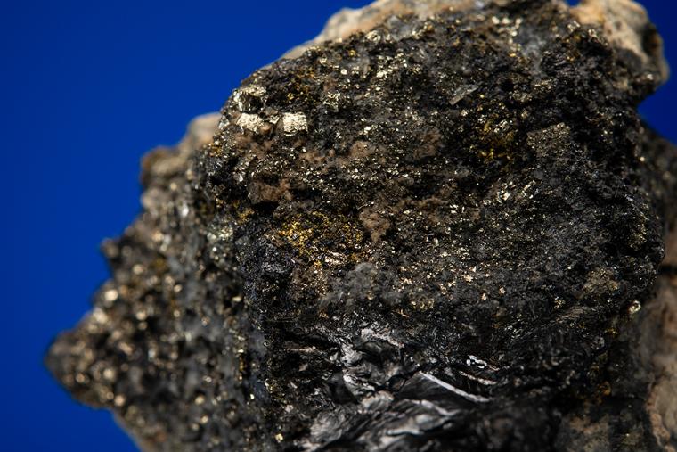 HESSITE with PETZITE and GOLD