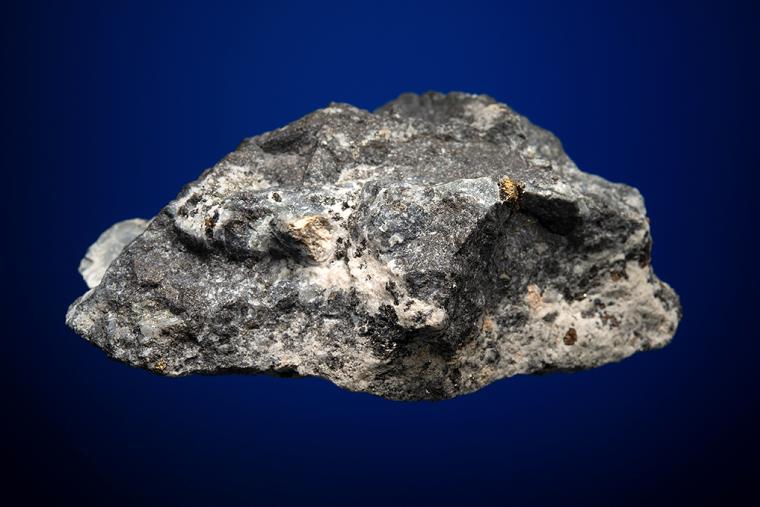 GOLD with PYRITE, HESSITE and PETZITE