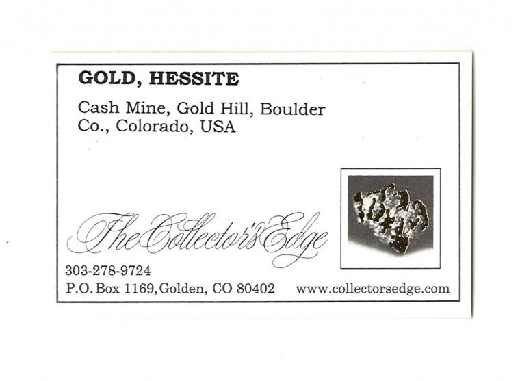 GOLD with HESSITE, PETZITE, and PYRITE