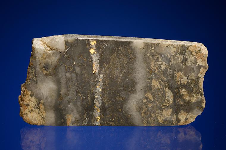 GOLD with HESSITE, PETZITE, and PYRITE