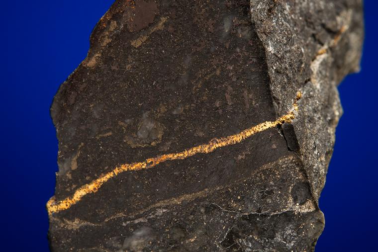 GOLD with HESSITE, PETZITE and PYRITE