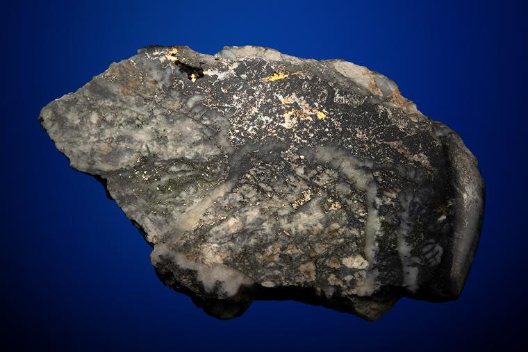 GOLD with HESSITE, PETZITE and PYRITE