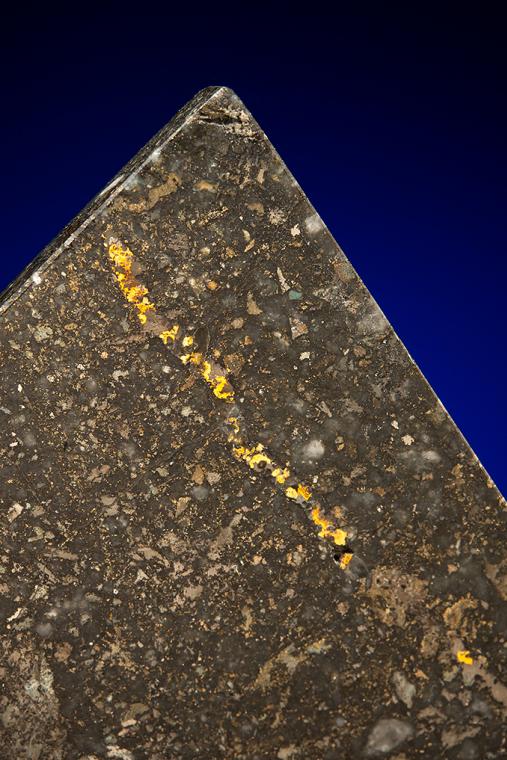 GOLD with HESSITE, PETZITE and PYRITE