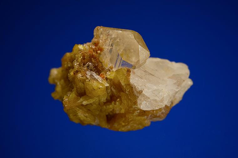 ANGLESITE with MIMETITE
