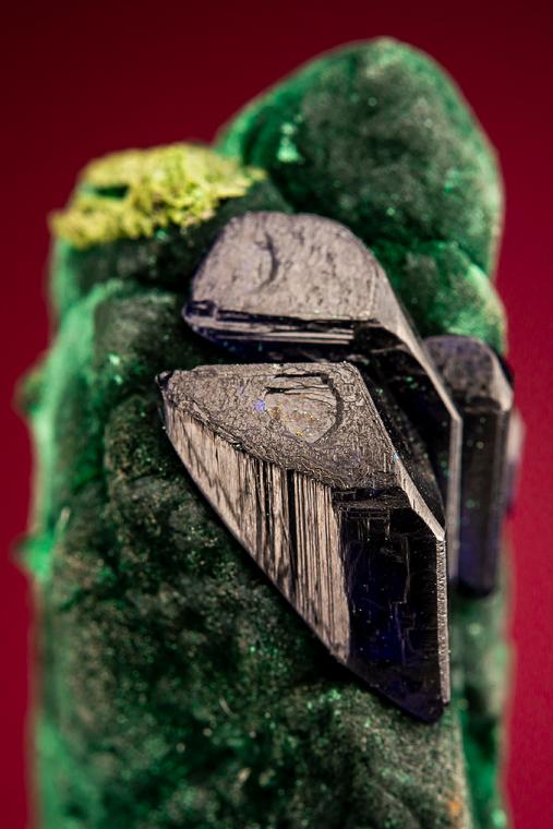 AZURITE on/with MALACHITE after AZURITE