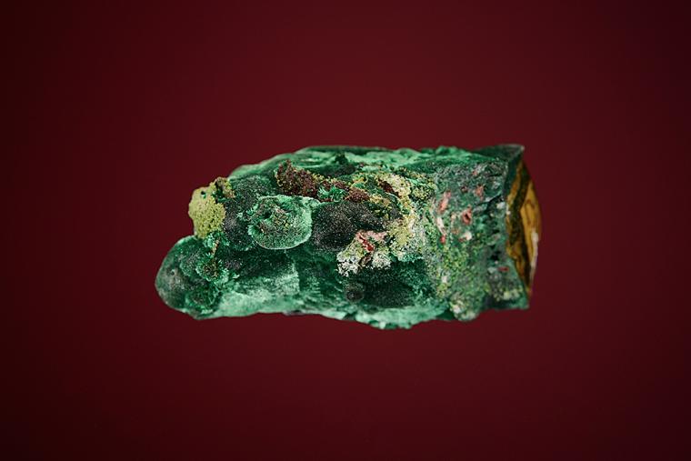 AZURITE on/with MALACHITE after AZURITE