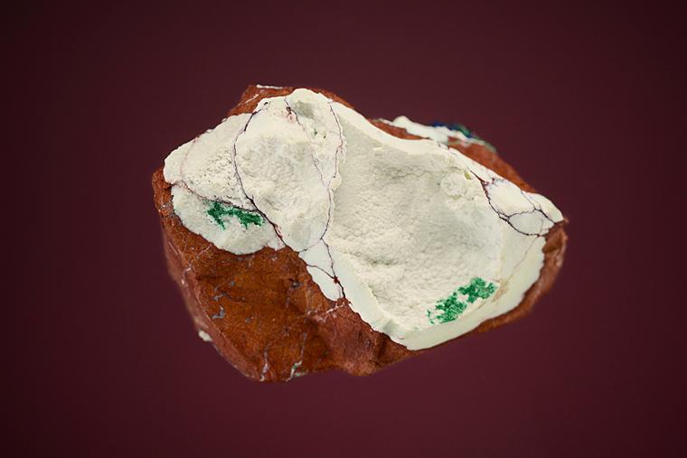 AZURITE with MALACHITE