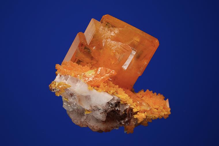 WULFENITE with MIMETITE