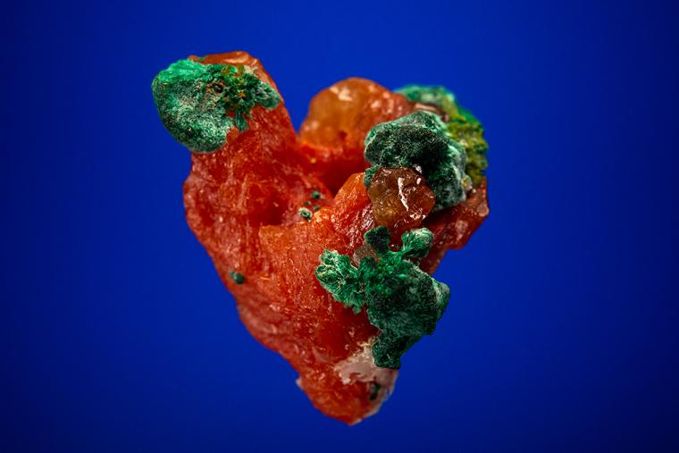 CUPRITE included CERUSSITE with MALACHITE