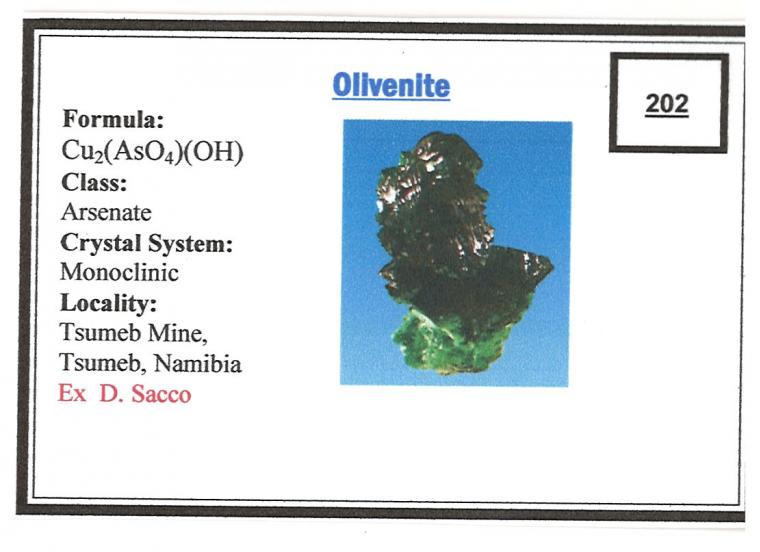 ZINCOLIVENITE