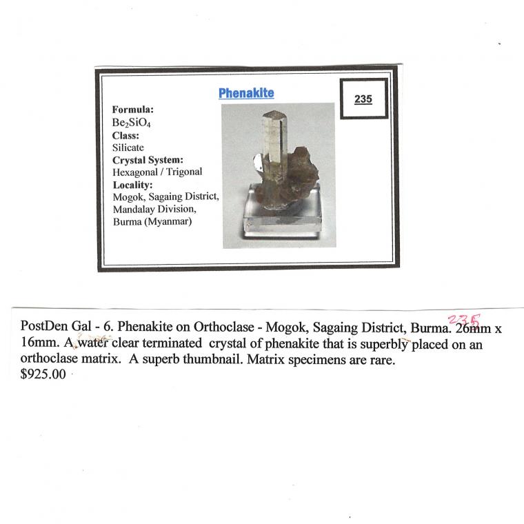 PHENAKITE