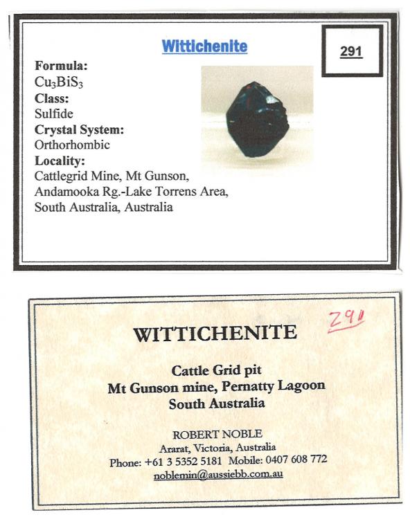 WITTICHENITE