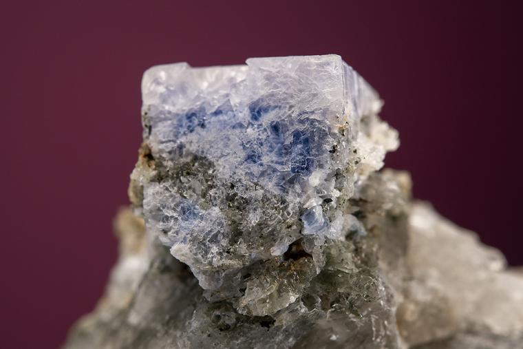 CARLETONITE on PECTOLITE