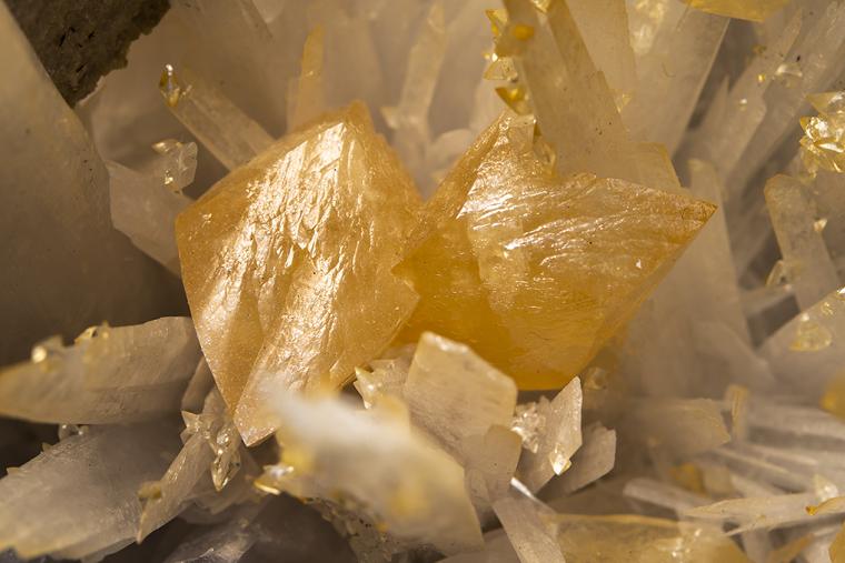 CALCITE on CELESTITE