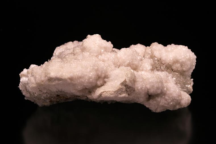 CALCITE with DOLOMITE on QUARTZ