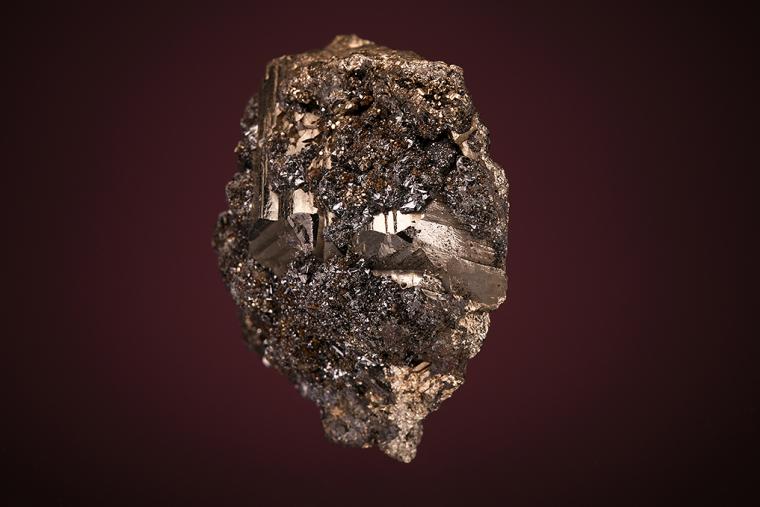 PYRITE with TETRAHEDRITE