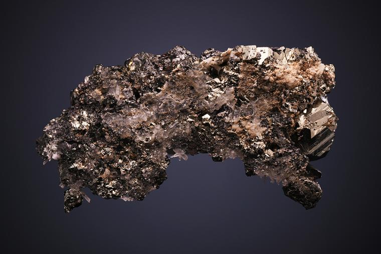 PYRITE with SPHALERITE and TETRAHEDRITE