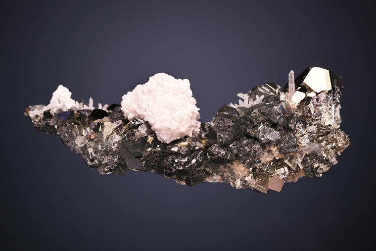 PYRITE with SPHALERITE and TETRAHEDRITE
