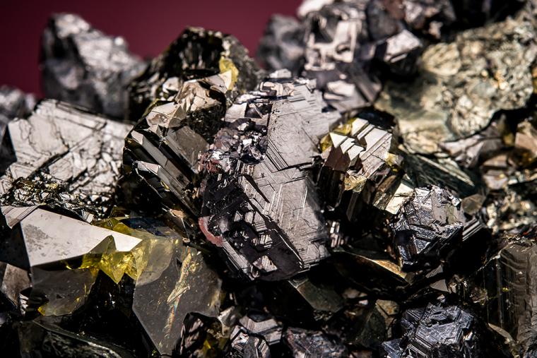 SPHALERITE with GALENA and TETRAHEDRITE