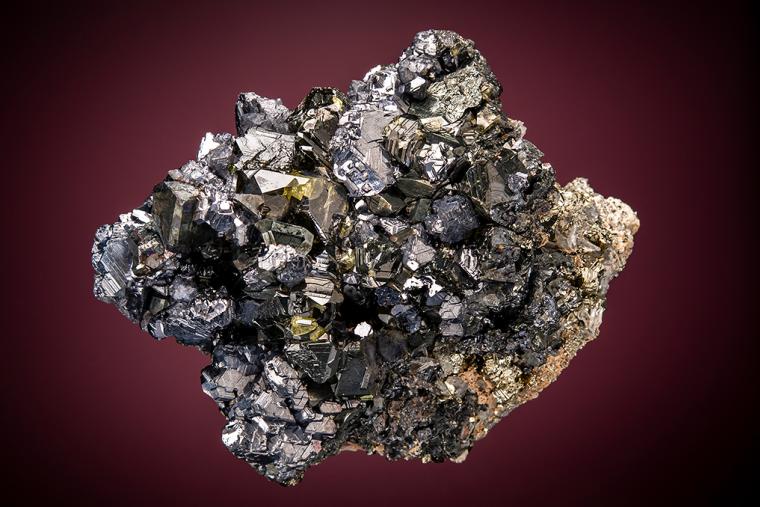 SPHALERITE with GALENA and TETRAHEDRITE