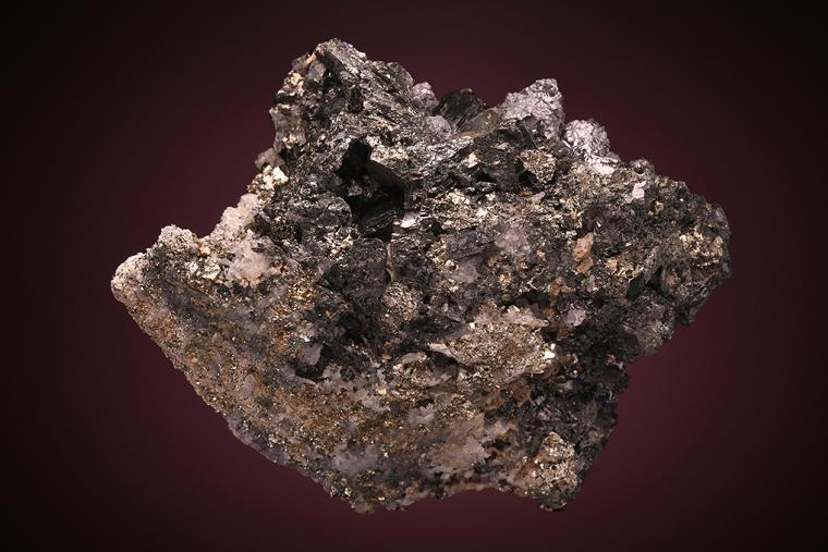 SPHALERITE with GALENA and TETRAHEDRITE