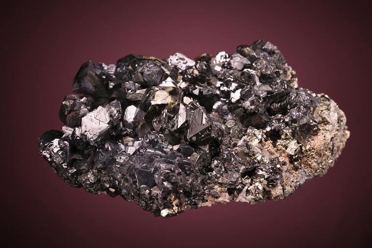 SPHALERITE with GALENA and TETRAHEDRITE