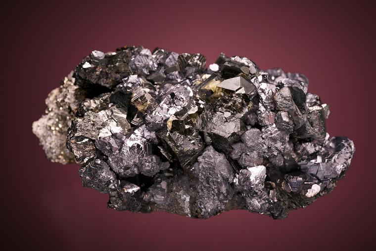 SPHALERITE with GALENA and TETRAHEDRITE