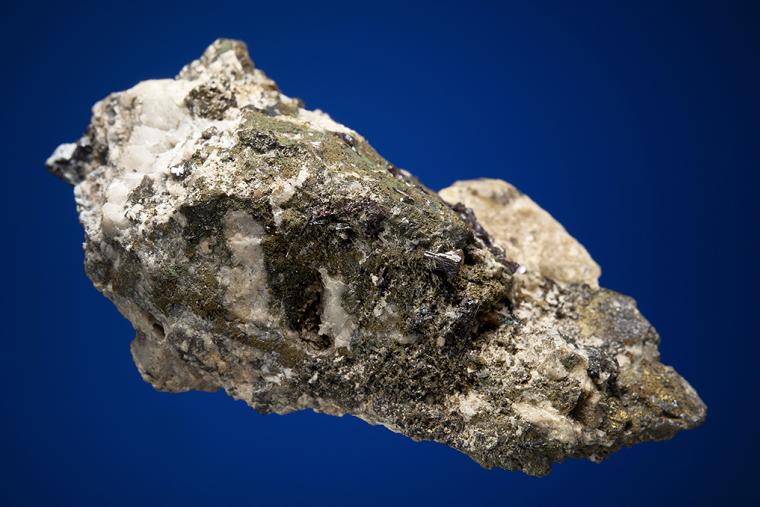 PYRARGYRITE on CHALCOPYRITE and SIDERITE