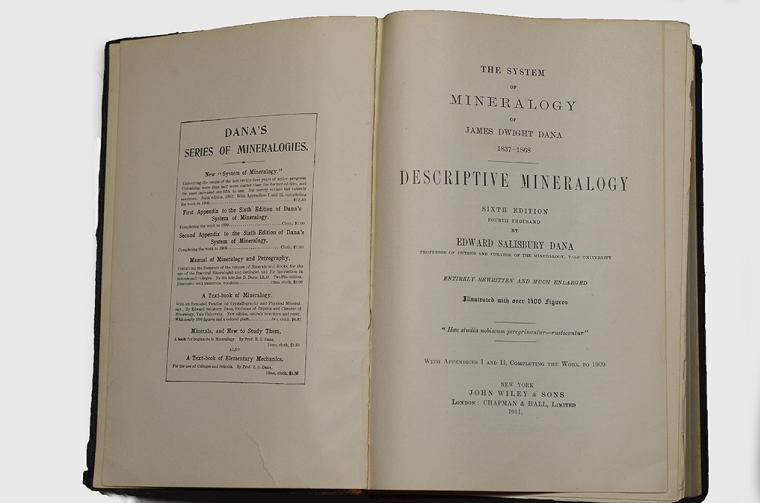 The System of Mineralogy of James Dwight Dana, Sixth Edition by Edward Salisbury Dana (1911)
