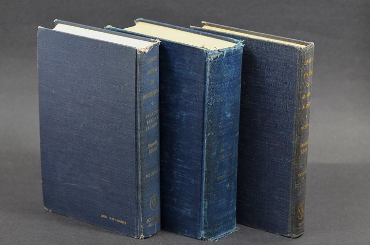 Dana's System of Mineralogy, Seventh Edition by Clifford Frondel (3-volume set)