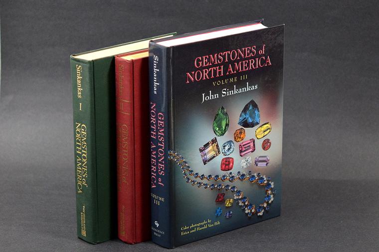 Gemstones of North America by John Sinkankas (3-volume set)