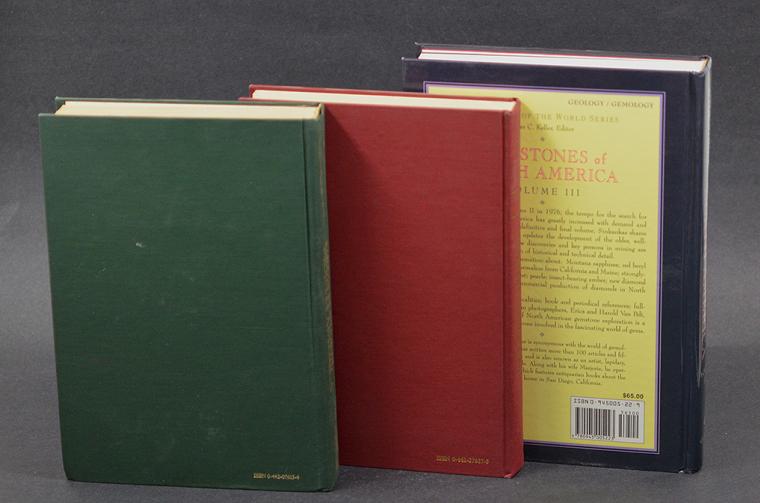 Gemstones of North America by John Sinkankas (3-volume set)