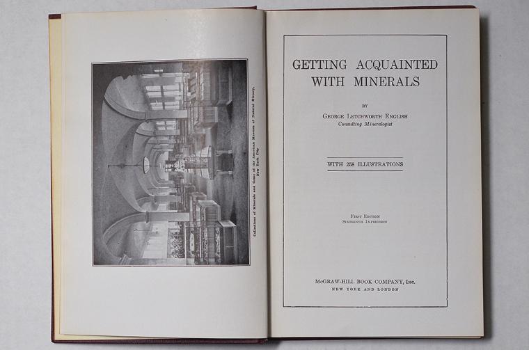 Getting Acquiainted with Minerals by George Letchworth English