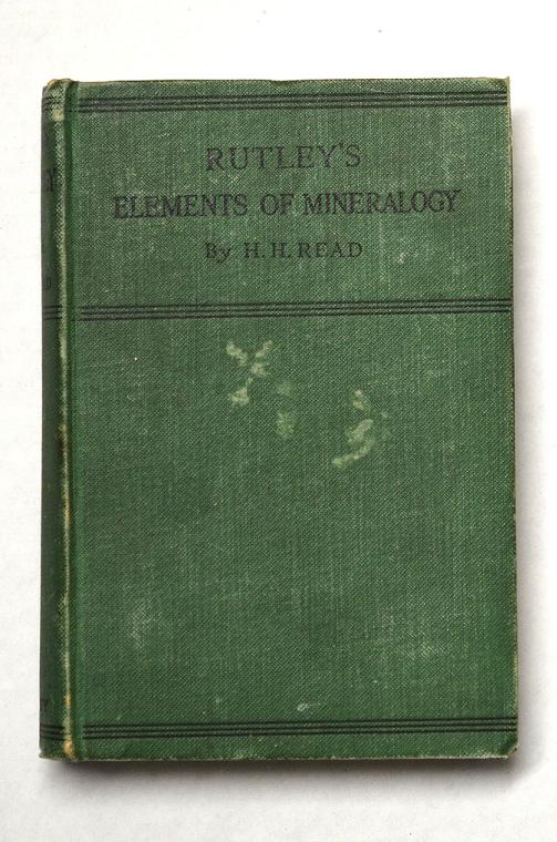 Rutley's Elements of Mineralogy by H. H. Read
