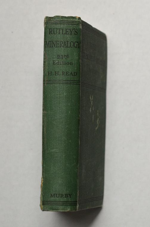 Rutley's Elements of Mineralogy by H. H. Read