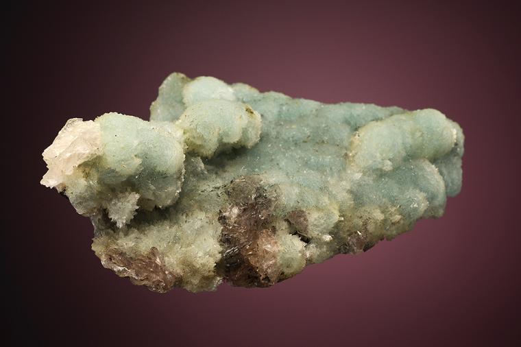 HEMIMORPHITE with CALCITE