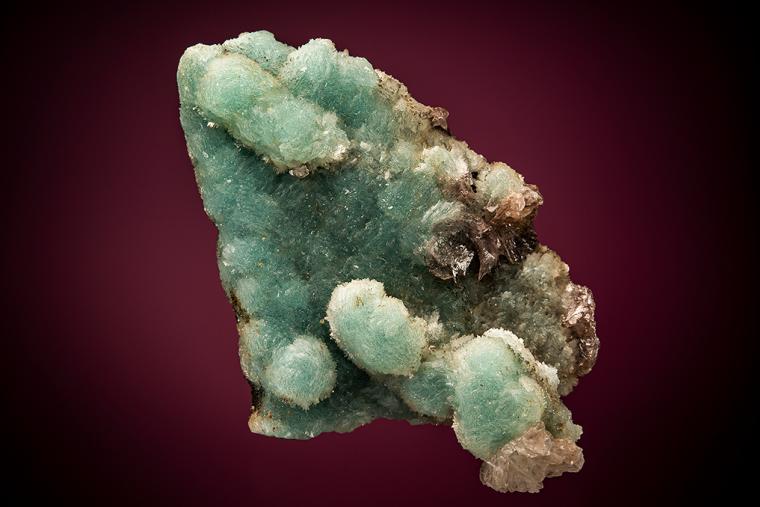 HEMIMORPHITE with CALCITE