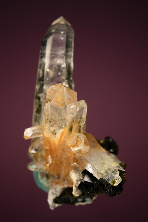 QUARTZ with EPIDOTE