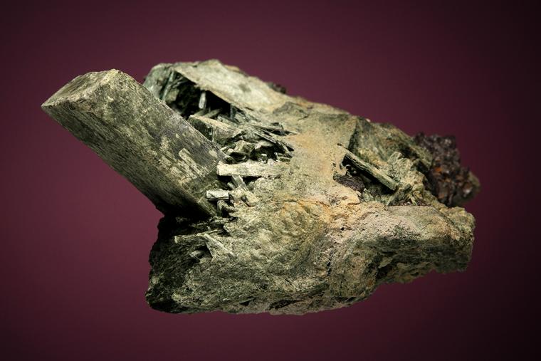 ACTINOLITE after DIOPSIDE 