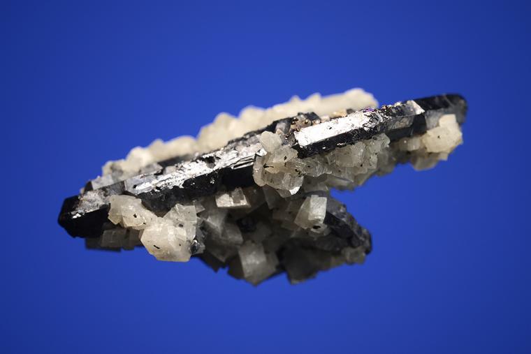 GALENA (SPINEL law twin) with DOLOMITE