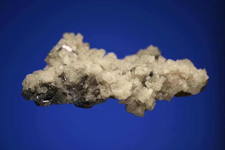 GALENA (SPINEL law twin) with DOLOMITE