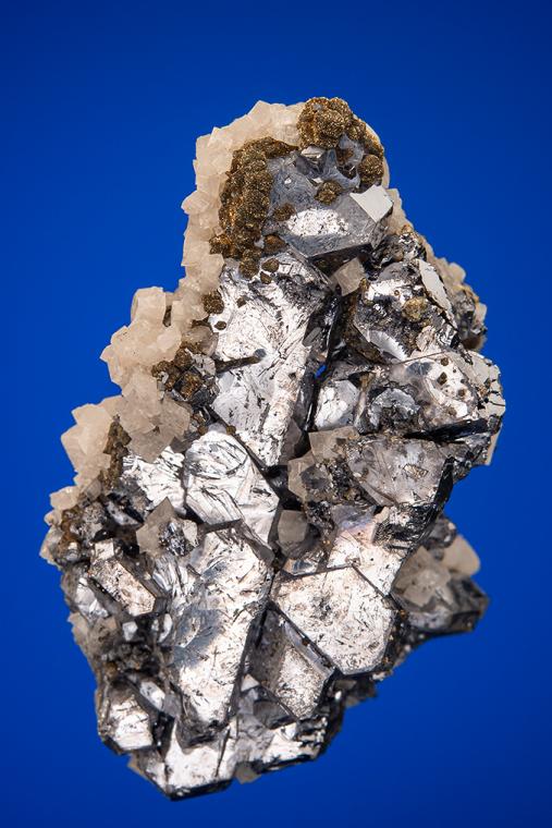 GALENA (SPINEL law twin) with DOLOMITE